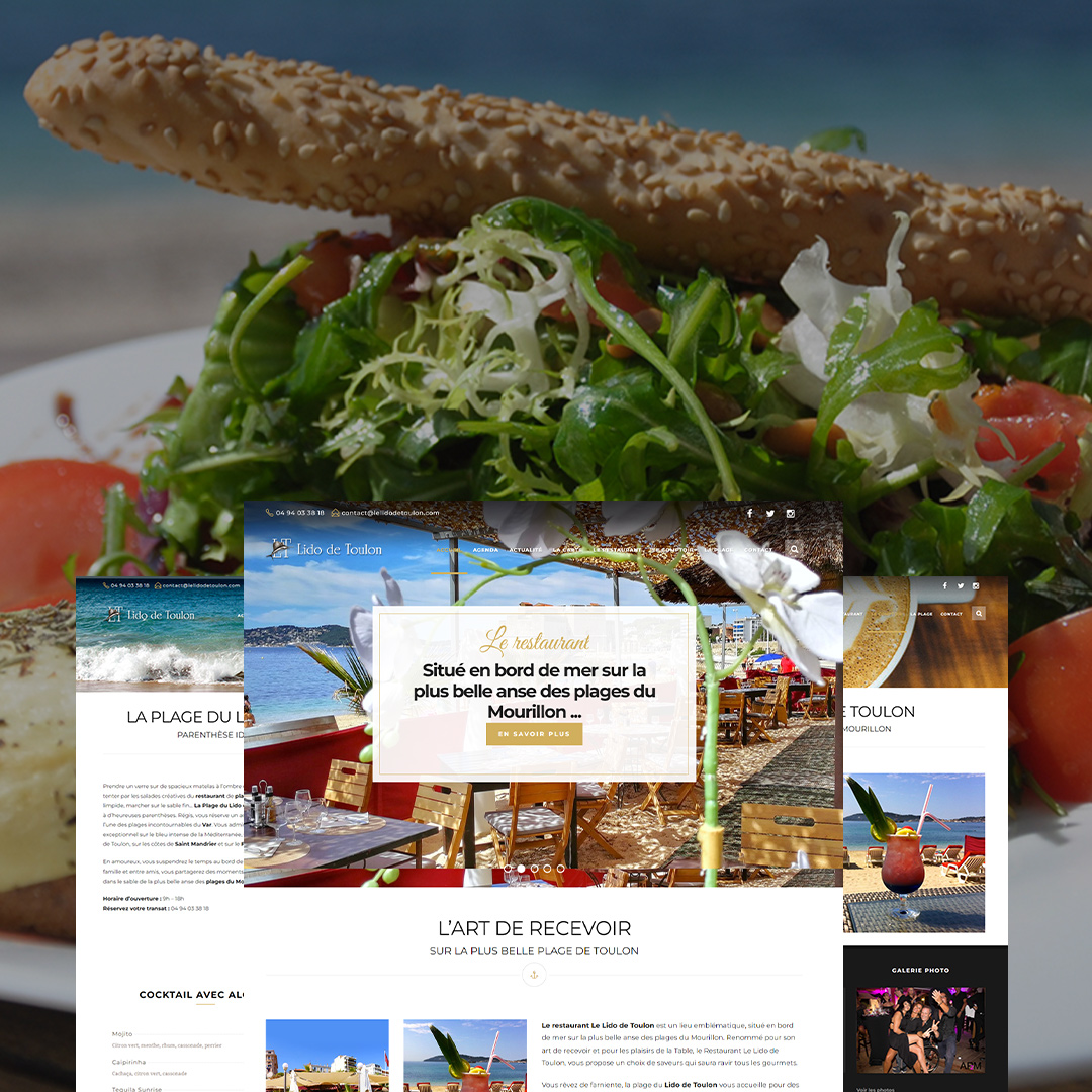 Création site web restaurant